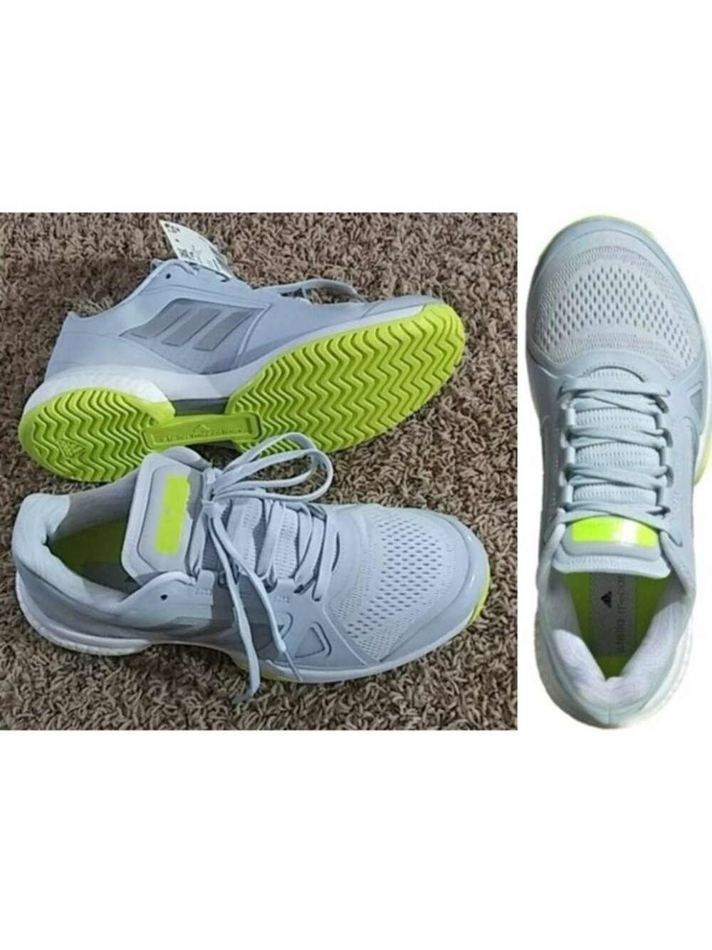 Nwt Adidas Stella McCartney Women aSMC Tennis Shoes 8.5
